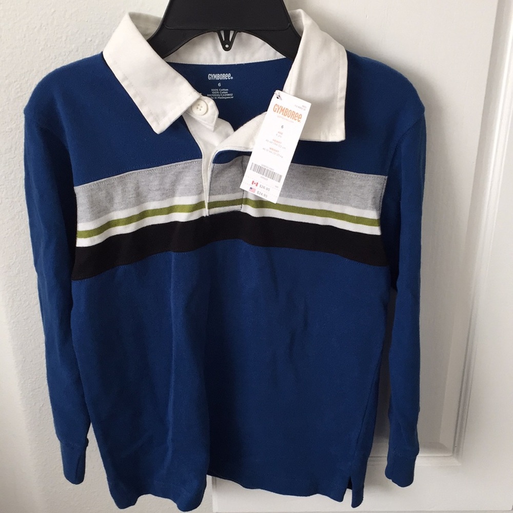New with Tags! Gymboree Rugby shirt